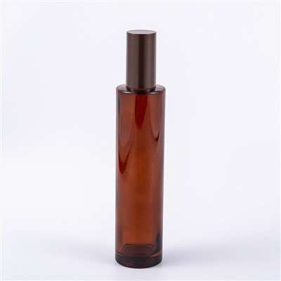 Potel eli gwydr ambr